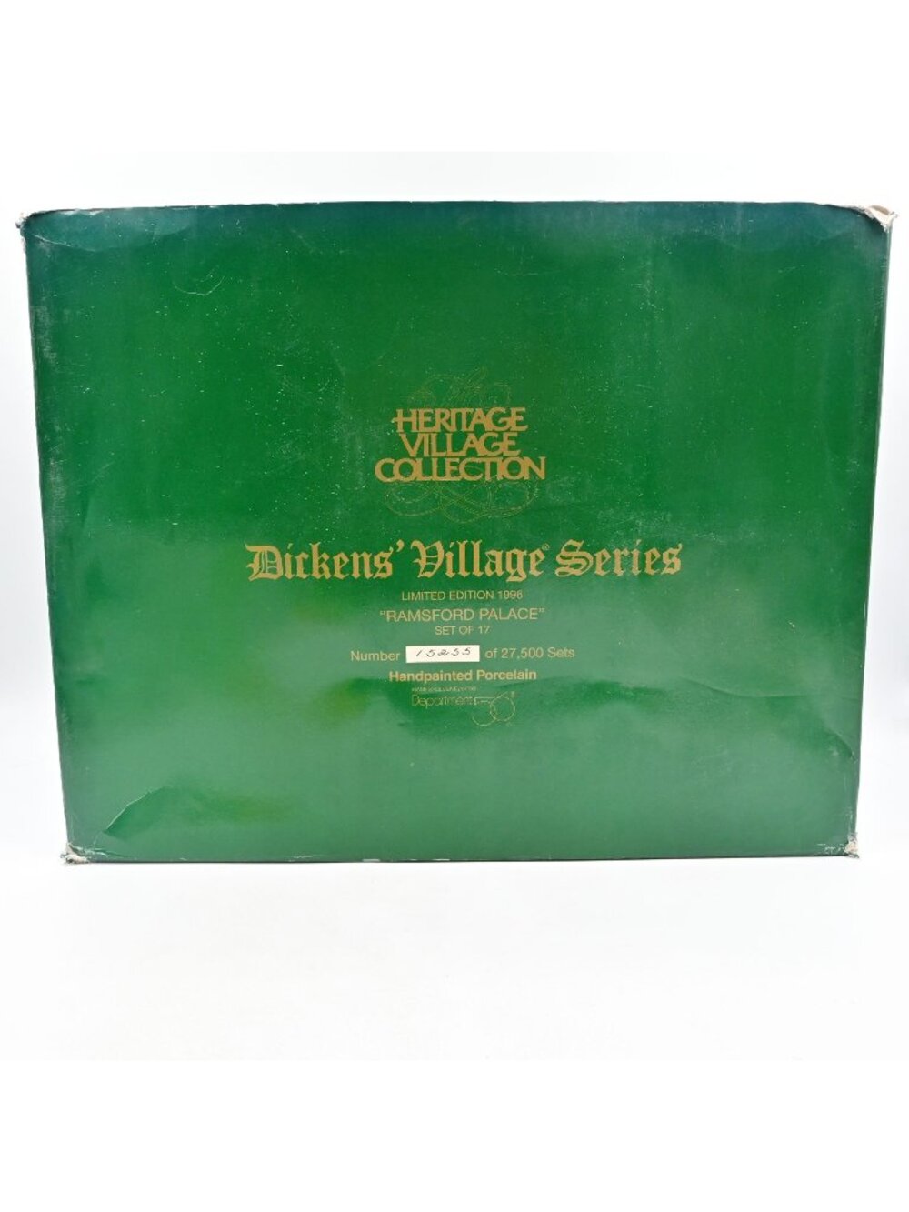 Department 56 Dickens Heritage Village Ramsford Palace Vintage 1996
